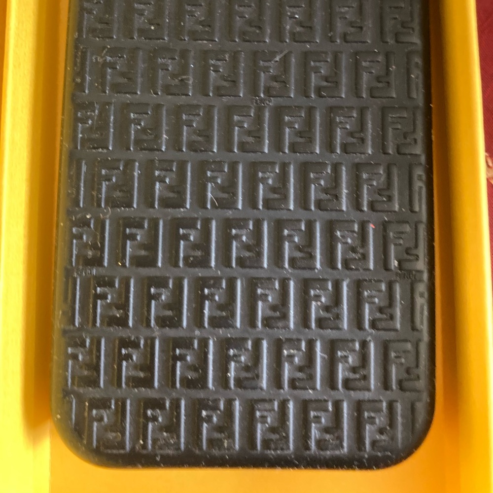 Fendi iPhone case compatible with older iPhones (depends on size).